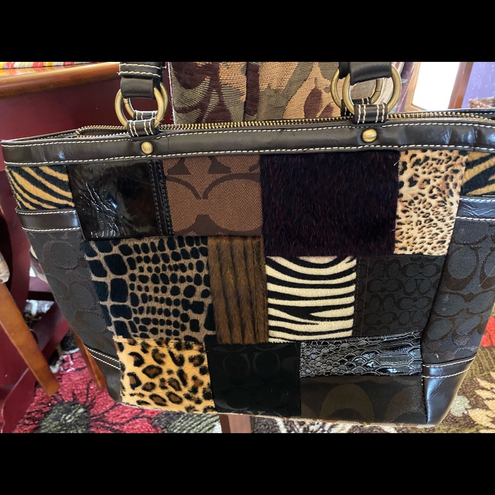 Coach Patchwork Tote Purse